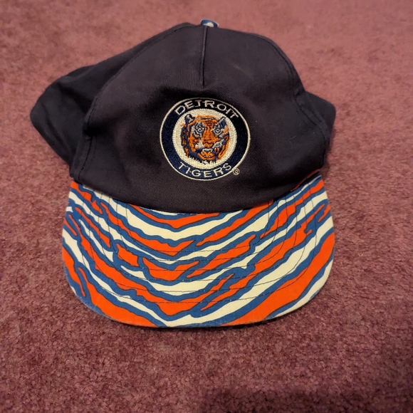 Vintage Other - Vintage Zubaz Detroit Tigers Hat